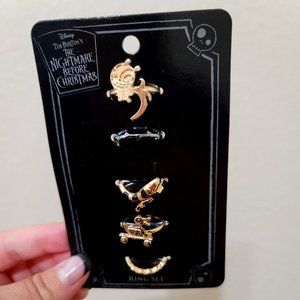 NEW Disney The Nightmare Before Christmas 5 Rings